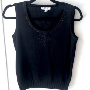 St John Sport by Marie Gray Sleeveless Knit Top